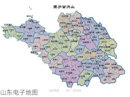 山东电子地图