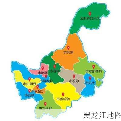 黑龙江地图