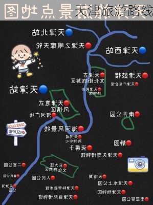 天津旅游路线