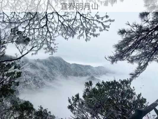 宜春明月山