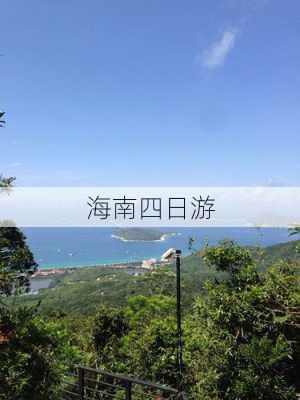 海南四日游