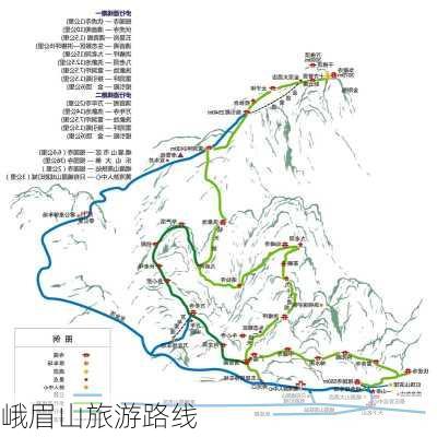 峨眉山旅游路线