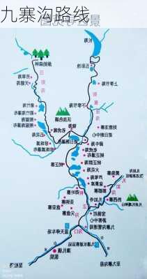 九寨沟路线