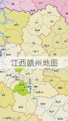 江西赣州地图