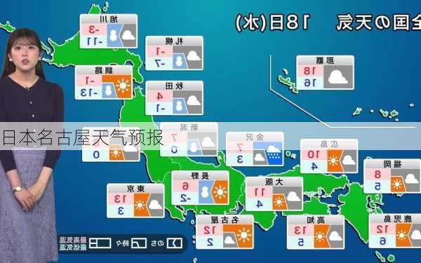 日本名古屋天气预报