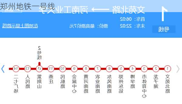 郑州地铁一号线