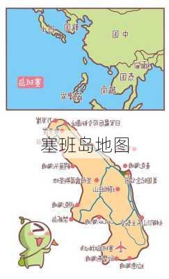 塞班岛地图