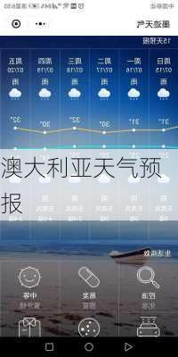 澳大利亚天气预报